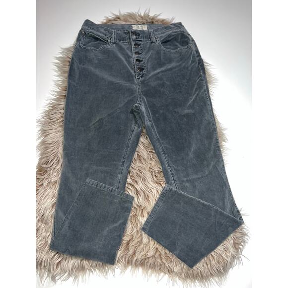 We are free women’s button zipper corduroy pants - Picture 12 of 13